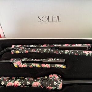 Floral Hair Styling Set